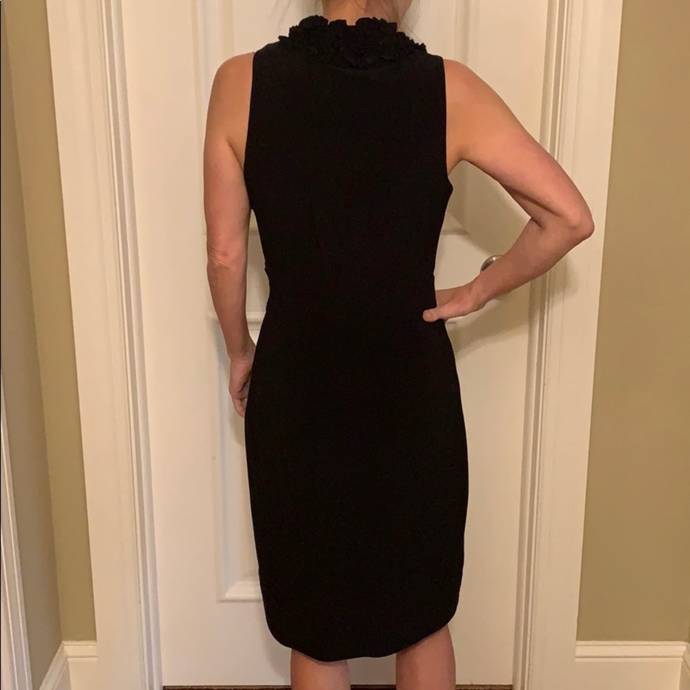 Black formal floral dress